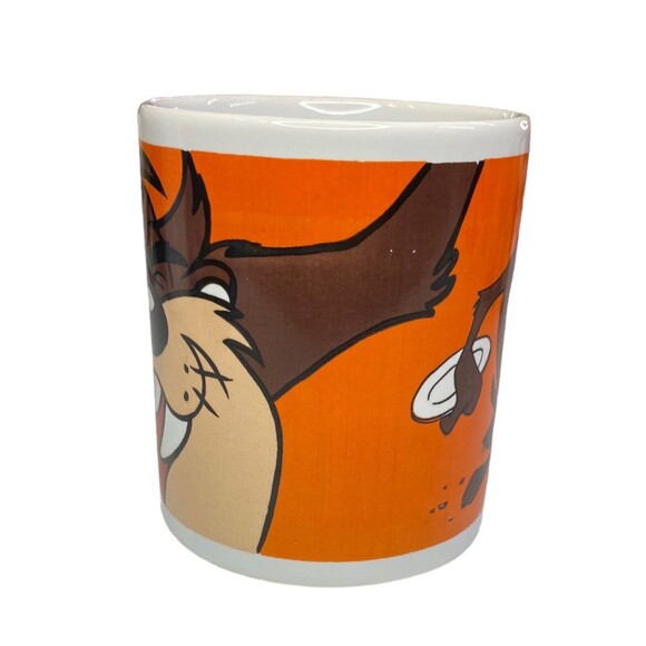 Warner Bros Taz Tasmanian Devil Looney Tunes Coffee Mug Cup WB Vintage 1999 - Picture 2 of 9